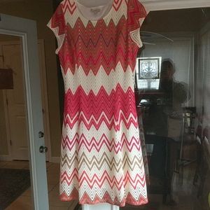Crochet look dress